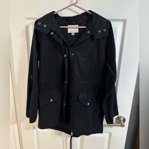 A New Day Women's Military Style Black Jacket